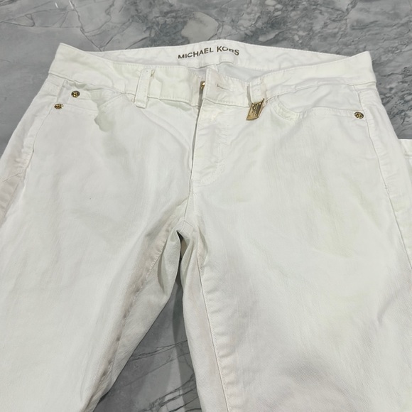 Michael Kors White Denim Jeans - Picture 1 of 4